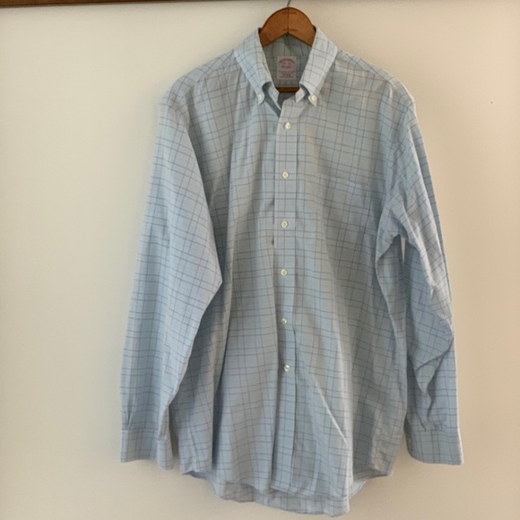 Brooks Brothers | Dress Shirt Non-Iron 15 1/2 34 - Picture 5 of 15